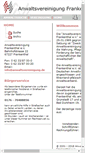 Mobile Screenshot of anwaltsvereinigung.de